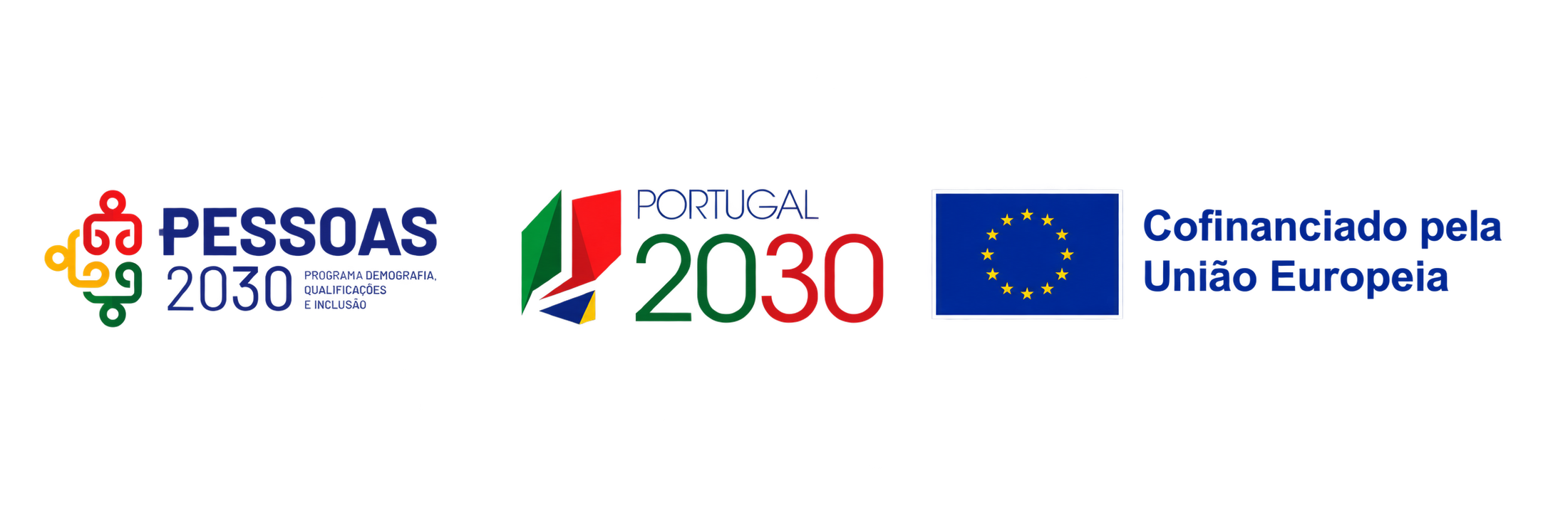 Pessoas 2030, Portugal 2030 — Cofinanciado pela União Europeia